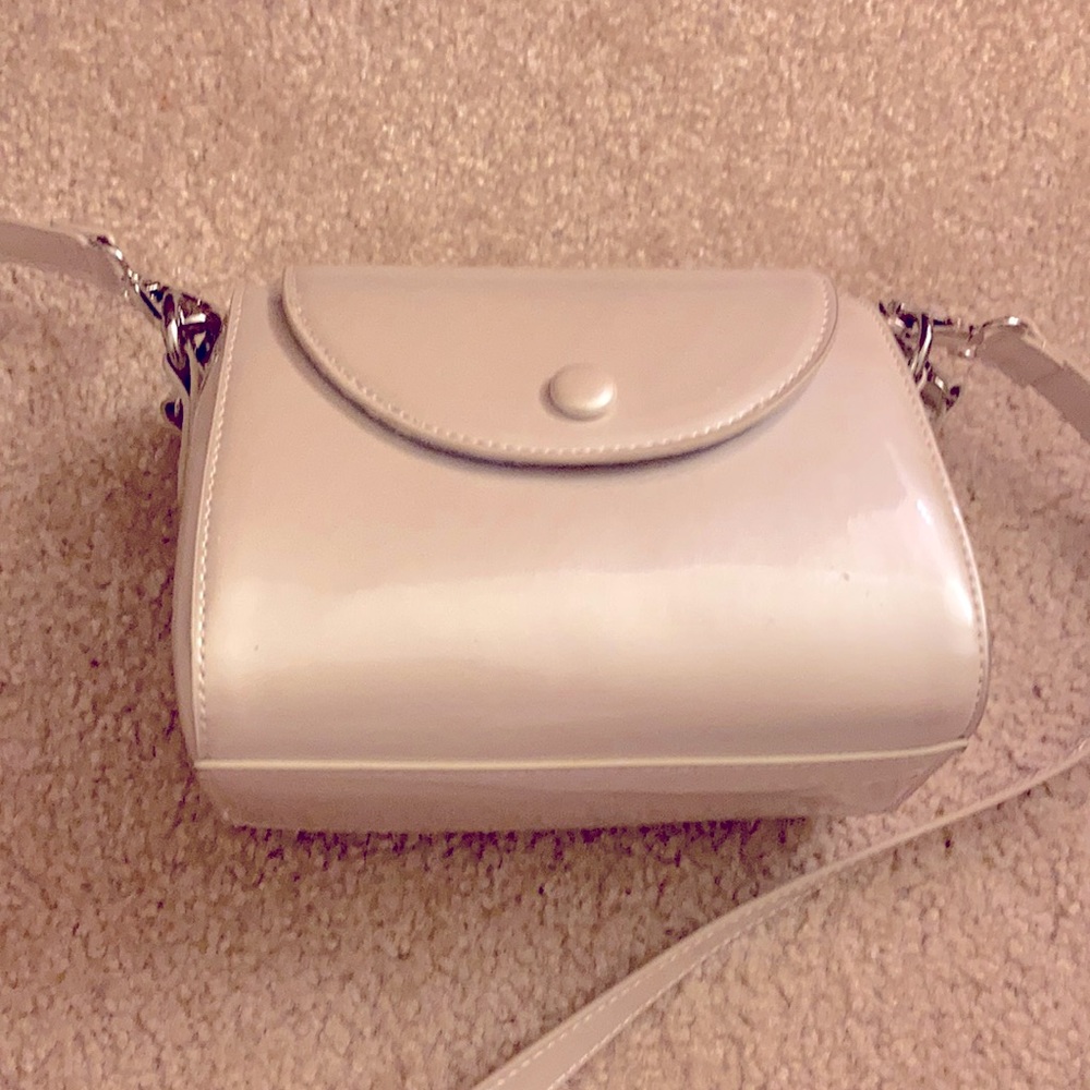 Urban outfitters baguette Shoulder White Handbag